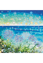 Charts on artistic canvas Sparkle