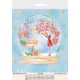Charts on artistic canvas Winter tea