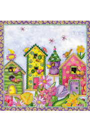Charts on artistic canvas Friendly neighbors