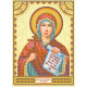 Icon's charts on artistic canvas St. Natalia