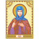 Icon's charts on artistic canvas St. Anna