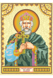 Icon's charts on artistic canvas St. Vladimir