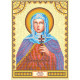 Icon's charts on artistic canvas St. Larissa