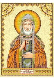 Icon's charts on artistic canvas St. Oleg