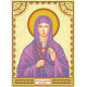 Icon's charts on artistic canvas St. Valentine