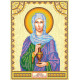 Icon's charts on artistic canvas St. Anastasia