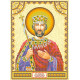 Icon's charts on artistic canvas St. Constantine