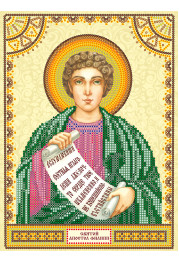 Icon's charts on artistic canvas St. Philip