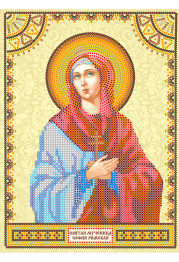 Icon's charts on artistic canvas St. Sophia