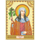 Icon's charts on artistic canvas St. Nina