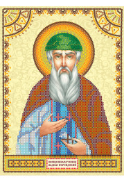 Icon's charts on artistic canvas St. Vadim
