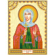 Icon's charts on artistic canvas St. Alla