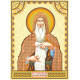 Icon's charts on artistic canvas St. Anthony