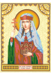 Icon's charts on artistic canvas St. Tamara