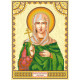 Icon's charts on artistic canvas Святая Антонина