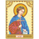 Icon's charts on artistic canvas St. Christina