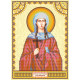Icon's charts on artistic canvas St. Zoe