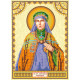 Icon's charts on artistic canvas St. Angelina