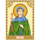 Icon's charts on artistic canvas St. Pelagia