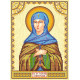 Icon's charts on artistic canvas St. Taisiya