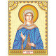 Icon's charts on artistic canvas St. Nonna