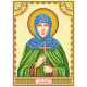 Icon's charts on artistic canvas St. Vasilisa