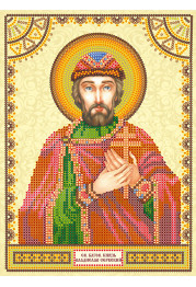Icon's charts on artistic canvas St. Vladislav