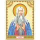 Icon's charts on artistic canvas St. Macarius