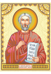 Icon's charts on artistic canvas St. Mark