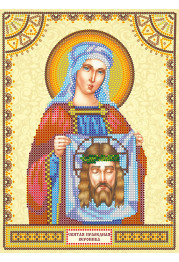 Icon's charts on artistic canvas St. Veronica