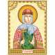 Icon's charts on artistic canvas St. Juliana