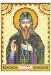 Icon's charts on artistic canvas St. Zacharias