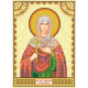 Icon's charts on artistic canvas St. Alevtina