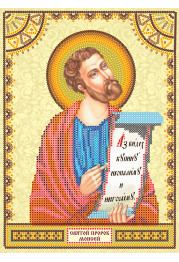 Icon's charts on artistic canvas St. Moses