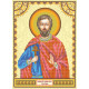 Icon's charts on artistic canvas St. Trophimus