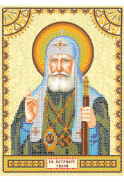 Icon's charts on artistic canvas St. Tikhon
