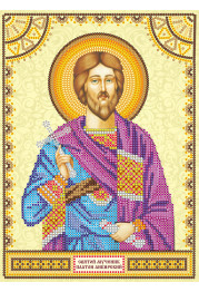 Icon's charts on artistic canvas St. Platon