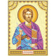 Icon's charts on artistic canvas St. Platon