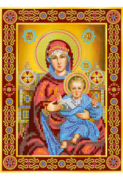 Icon's charts on artistic canvas Wedding Icon – The Holy Mother of God
