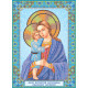Icon's charts on artistic canvas Icon of the Mother of God «Perishing»