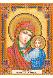 Icon's charts on artistic canvas Home iconostasis «Our Lady»