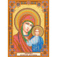Icon's charts on artistic canvas Home iconostasis «Our Lady»