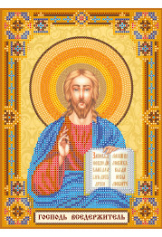 Icon's charts on artistic canvas Home iconostasis «The Lord God Almighty»