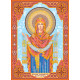 Icon's charts on artistic canvas Icon «Protection of the Blessed Virgin»