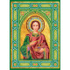Icon's charts on artistic canvas Icon St. Panteleimon