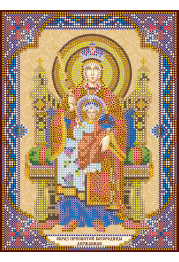 Icon's charts on artistic canvas Our Lady Derzhavnaya Icon