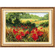 Cross-stitch kits Poppy field