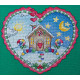 Cross-stitch kits Christmas gingerbread