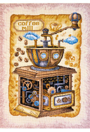 Cross-stitch kits Coffee beans