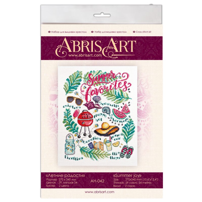 Cross-stitch kits Summer delight